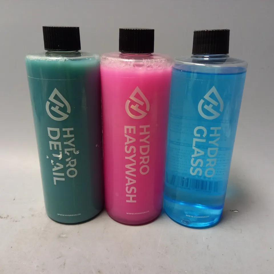 LOT OF 3 HYDRO DETAILING 