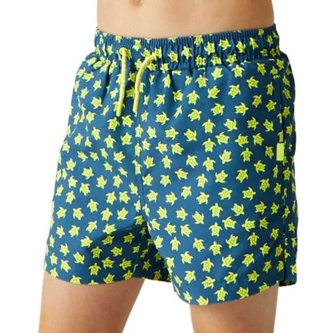 REGATTA KIDS BOYS SKANDER III ELASTICATED SWIM SWIMMING SHORTS 3-4 YEARS