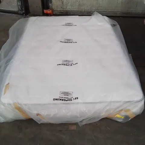 QUALITY BAGGED NOVILLA 25CM ORTHO MEMORY FOAM POCKET SPRUNG 135CM DOUBLE MATTRESS