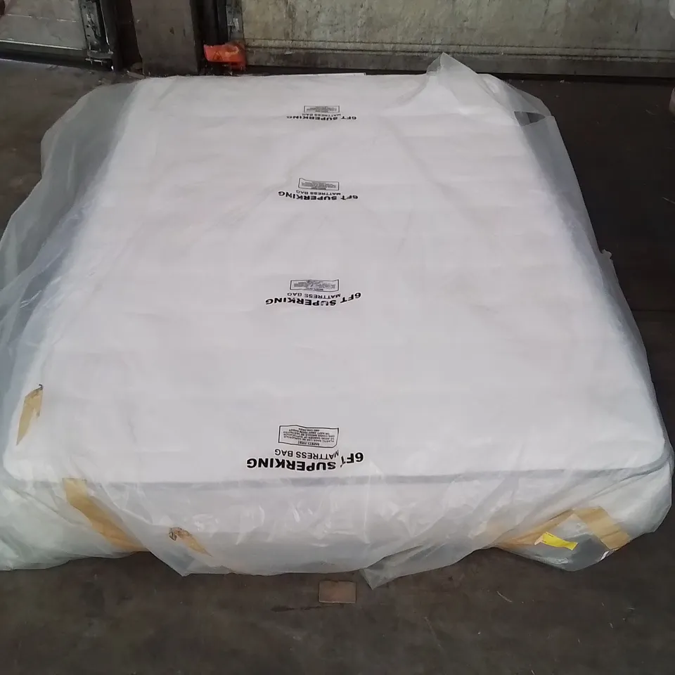 QUALITY BAGGED NOVILLA 25CM ORTHO MEMORY FOAM POCKET SPRUNG 135CM DOUBLE MATTRESS