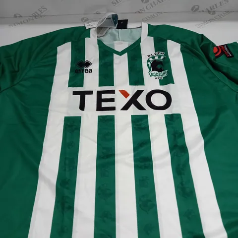 BLYTH SPARTANS FC SHIRT SIZE 6XL