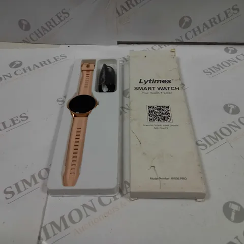 LYTIMES SMART WATCH HEART TRACKER BOXED PINK 