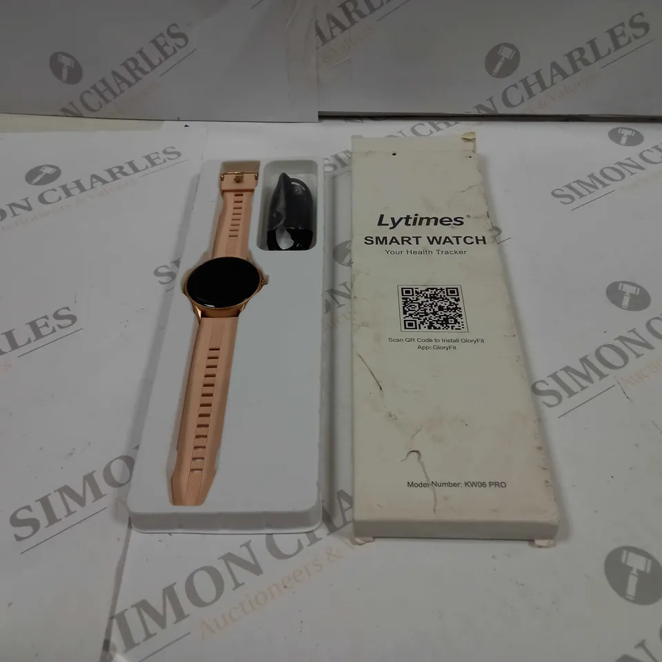 LYTIMES SMART WATCH HEART TRACKER BOXED PINK 