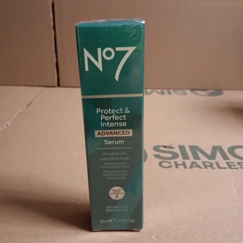 NO7 PROTECT & PERFECT INTENSE ADVANCED SERUM – 30 ML, BOXED