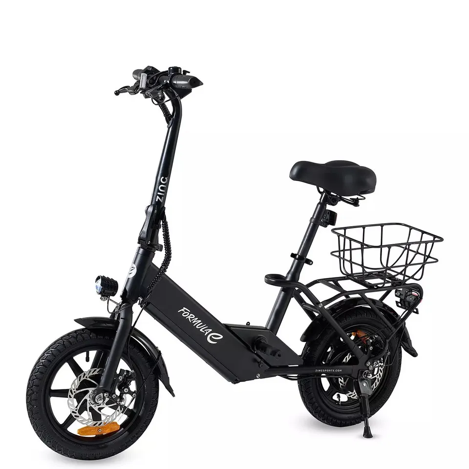 BOXED ZINC FORMULA E VENTURE 2.0 SEATED ELECTRIC SCOOTER - COLLECTION ONLY