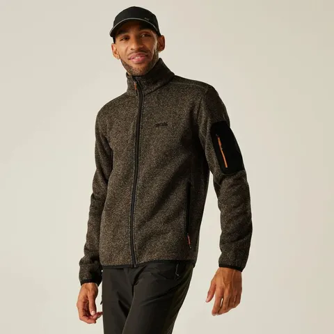 BRAND NEW REGATTA MENS NEWHILL FULL ZIP FLEECE OLIVE NIGHT SIZE 3XL