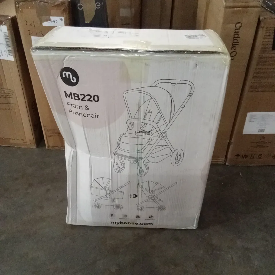BOXED MYBABIIE MB220 PRAM