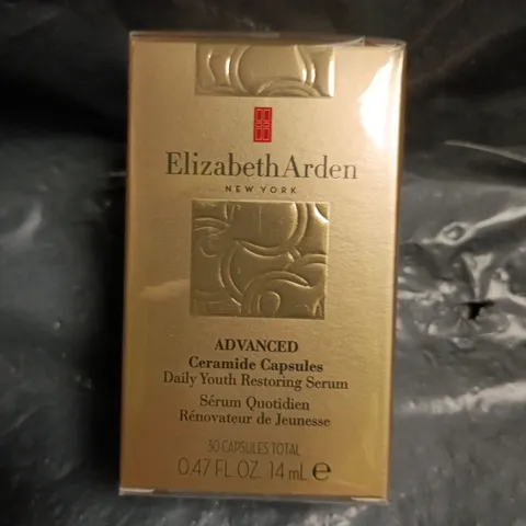 SEALED ELIZABETH ARDEN ADVANCED CERAMIDE CAPSULES - 14ML / 50 CAPS