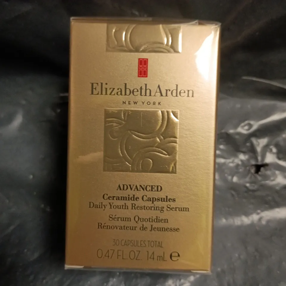 SEALED ELIZABETH ARDEN ADVANCED CERAMIDE CAPSULES - 14ML / 50 CAPS