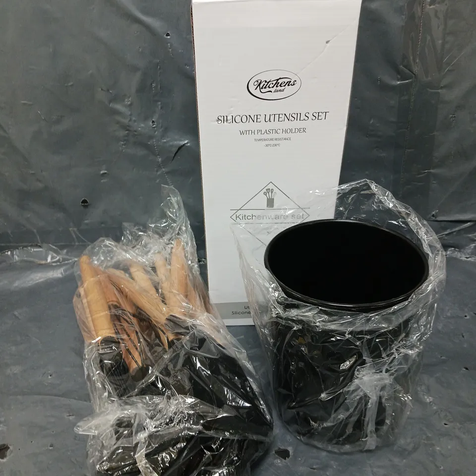 BOXED KITCHENS LAND SILICONE UTENSILS SET 