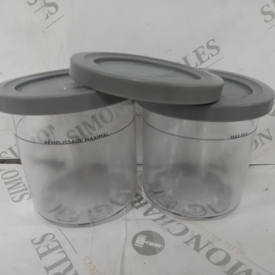NINJA DESSERT TUBS & LIDS