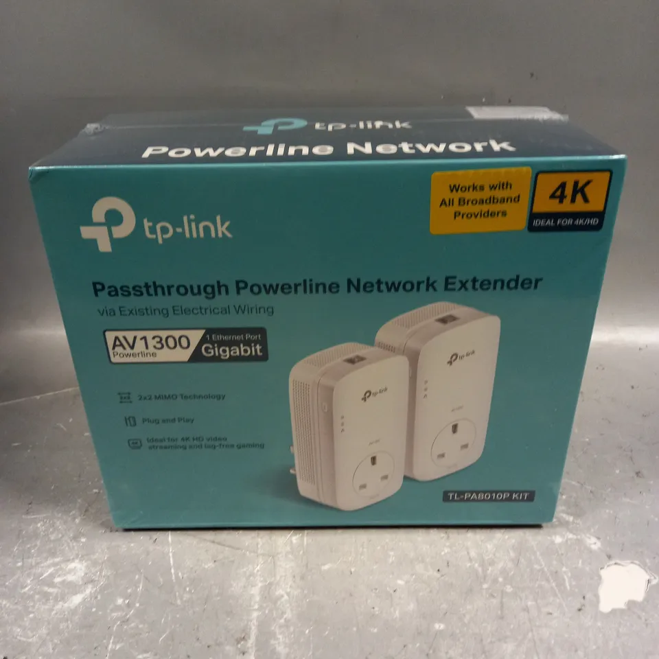 BOXED SEALED TP-LINK AV1300 POWERLINE NETWORK EXTENDER 