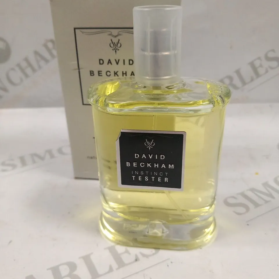 BOXED DAVID BECKHAM INSTINCT TESTER EAU DE TOILETTE 75ML