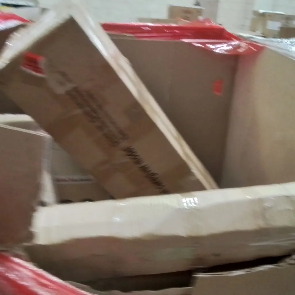 PALLET OF ASSORTED HOUSEHOLD GOODS AND PRODUCTS TO INCLUDE;CEILING FAN WITH LIGHT,LED LIGHT,PILLOW