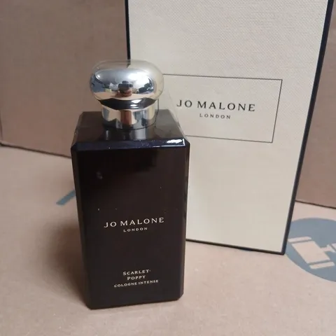 JO MALONE LONDON SCARLET POPPY COLOGNE INTENSE 100 ML – BOXED