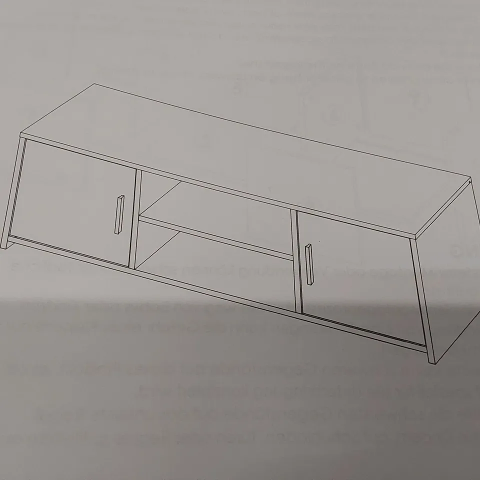 BOXED HOMFA TV STAND (1 BOX)