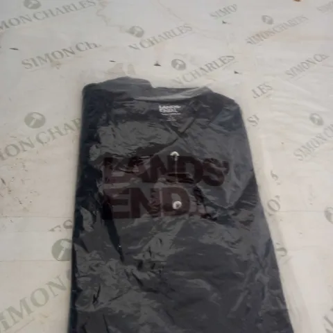 LARGE NAVY MESH POLO SHIRT