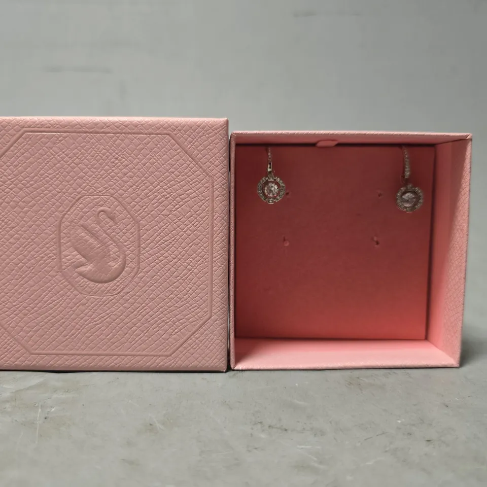BOXED SWAROVSKI DANGLE EARRINGS 