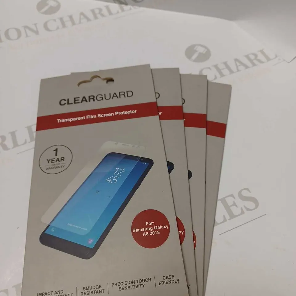 LOT OF FOUR SCREEN PROTECTORS FOR SAMSUNG GALAXY A6 2018