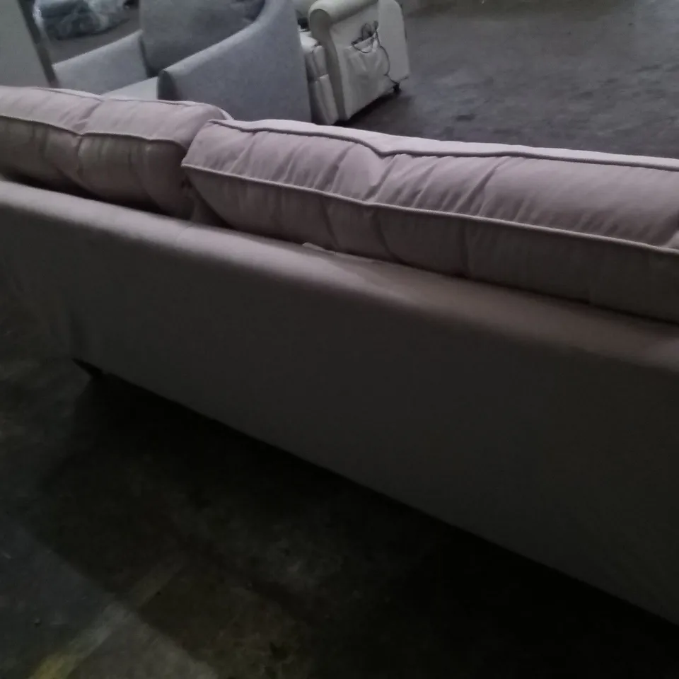 DESIGNER G PLAN MADE BRONWYN COTTON CANDY FOUR SEATER SOFA