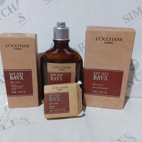 BOXED L'OCCITANE HOMME BODY CARE SET