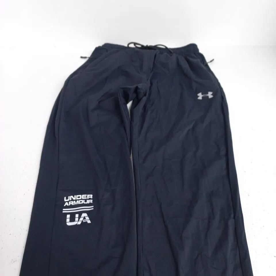 UNDER ARMOUR MEN'S NAVY TRACK PANTS – UK 2XL 