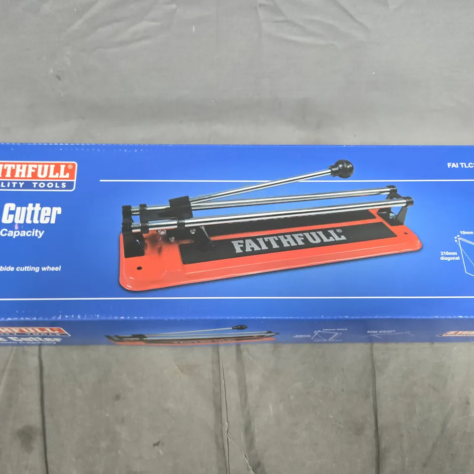 FAITHFULL TILE CUTTER 300MM CAPACITY – FAITLC300