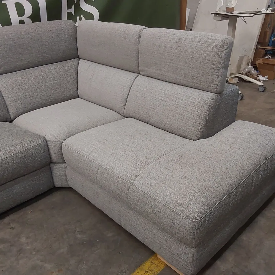 QUALITY DESIGNER ITALIAN MADE RICCARDO FABRIC CORNER SOFA