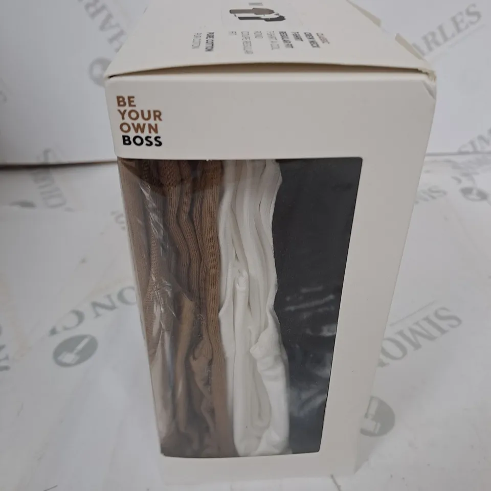 BOSS CLASSIC CREW NECK T-SHIRT 3-PACK - M