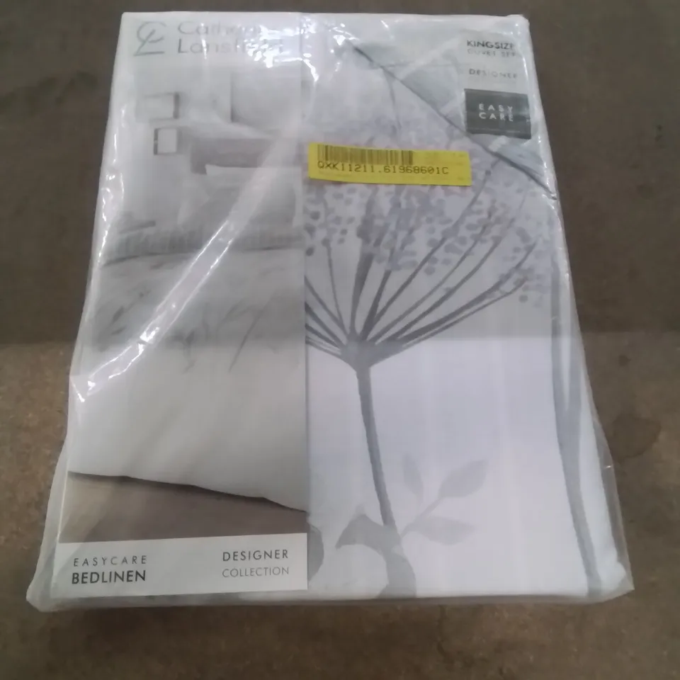 CATHERINE LANSFIELD KING-SIZE DUVET SET MEADOWSWEET FLORAL 