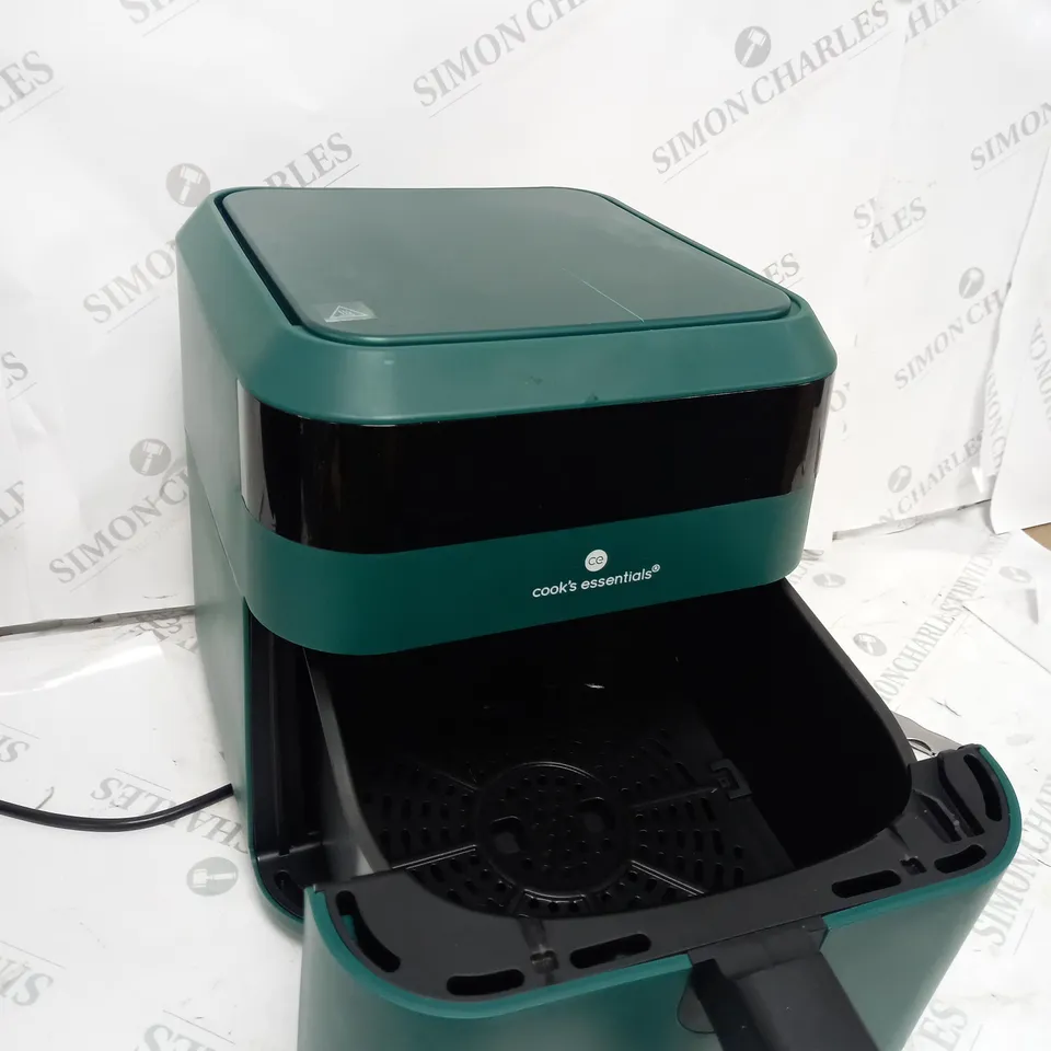 COOKS ESSENTIALS AIR FRYER - EMERALD