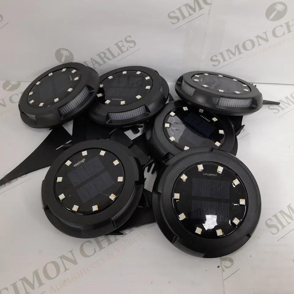 BELL & HOWELL DUAL FUNCTION SET OF 6 LED ULTIMATE DISK LIGHTS