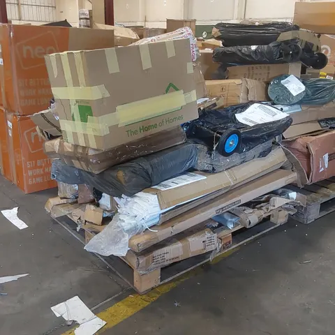 PALLET CONTAINING ASSORTED CONSUMER PRODUCTS/FURNITURE PARTS ECT
