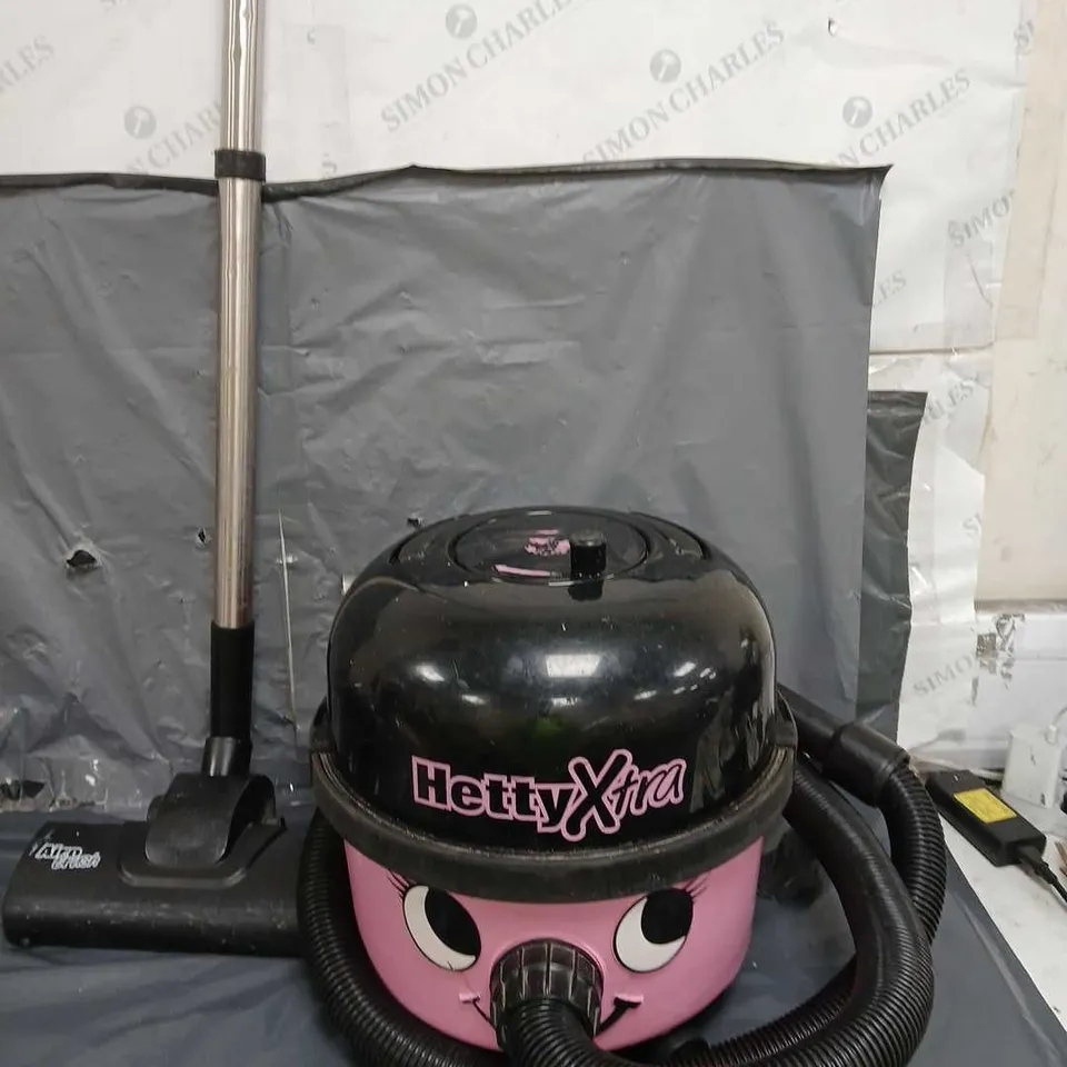 BOXED NUMATIC INTERNATIONAL HETTY EXTRA VACCUM CLEANER - PINK - COLLECTION ONLY RRP £179