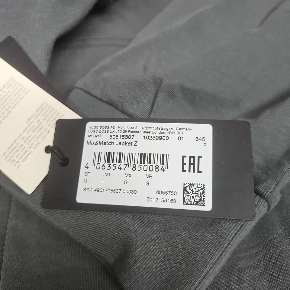 HUGO BOSS MIX & MATCH JACKET Z – GREY - SIZE L