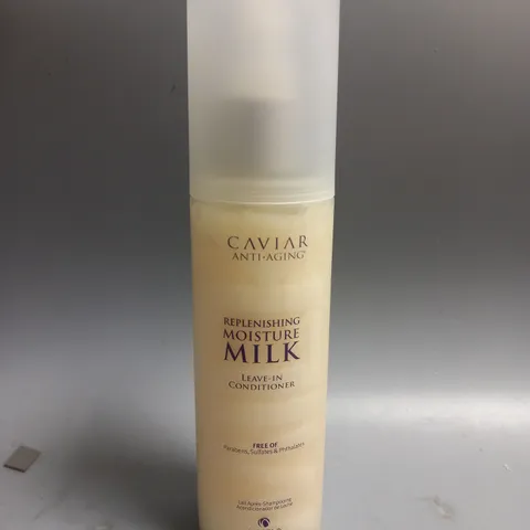 ALTERNA BOX OF 8 CAVIAR ANTI-AGING REPLENISHING MOISTURE MILK LEAVE IN CONDITIONERS 150ML EACH