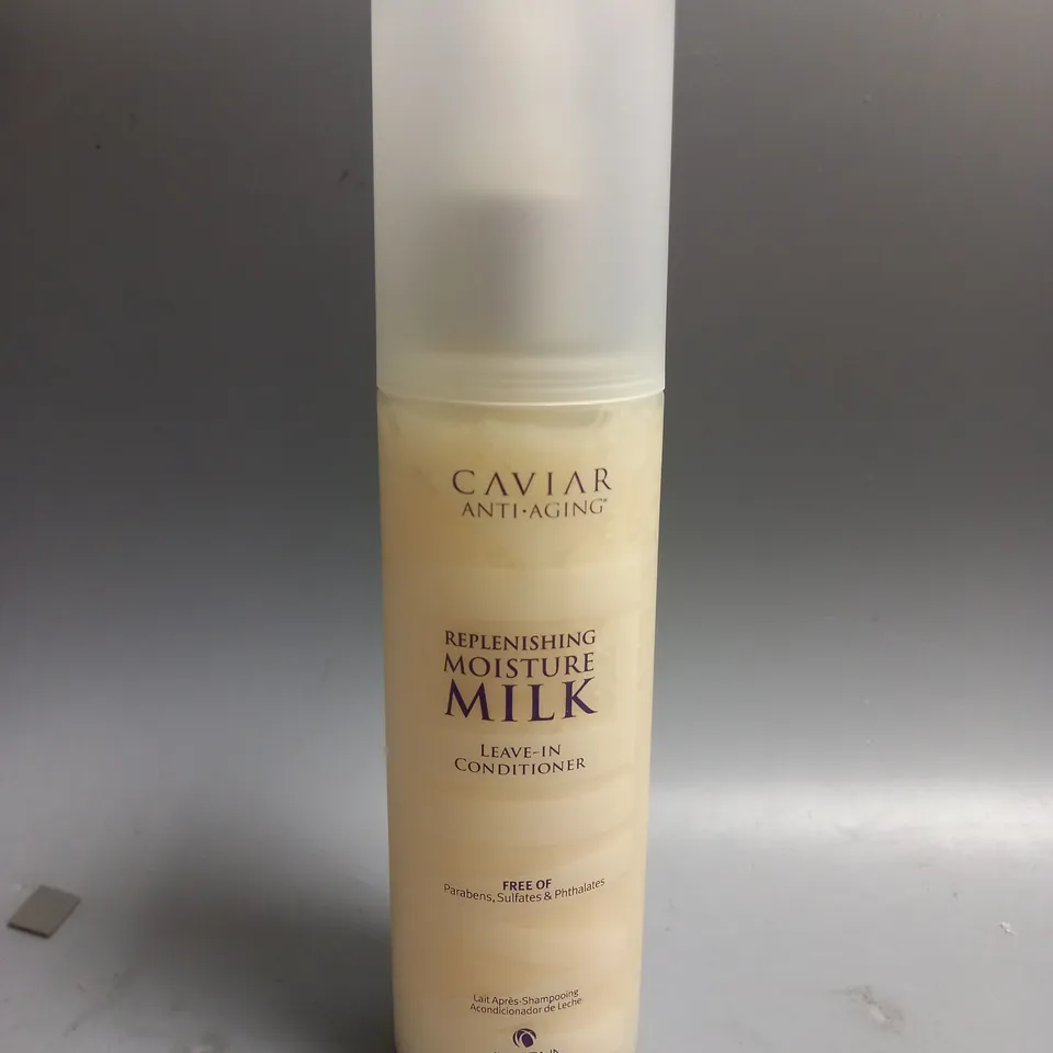 ALTERNA BOX OF 8 CAVIAR ANTI-AGING REPLENISHING MOISTURE MILK LEAVE IN CONDITIONERS 150ML EACH