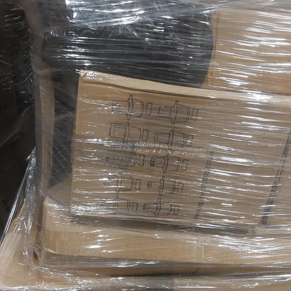 PALLET CONTAINING A LARGE QUANTITY OF ASSORTED PRODUCTS TO INCLUDE: CASSEROLE SET, CAN OPENER, LEAF BLOWER ECT