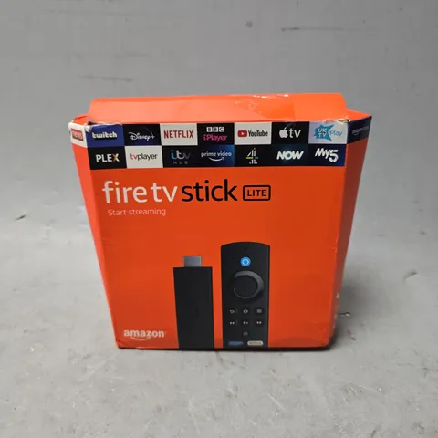 BOXED AMAZON FIRE TV STICK LITE