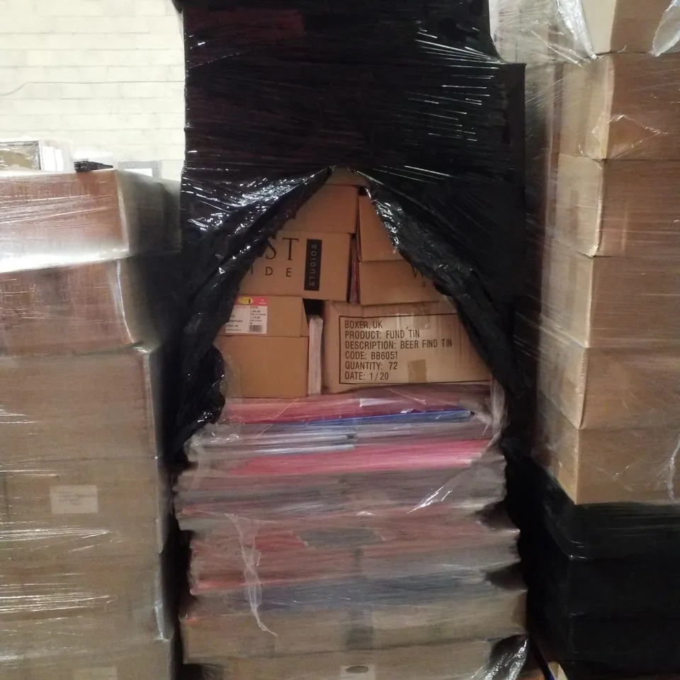 PALLET CONTAINING ASSORTED GREETINGS  CARDS
