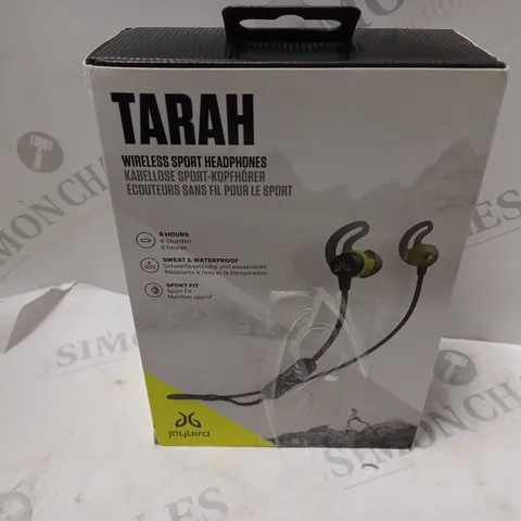BOXED JAYBIRD TARAH WIRELESS SPORTS HEADPHONES