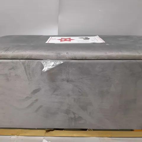 CRUSHED VELVET STROAGE BOX - COLLECTION ONLY 