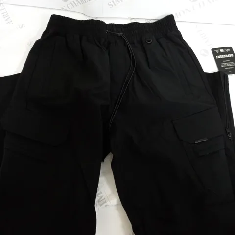 REPRESENT CARGO BLACK PANTS - M
