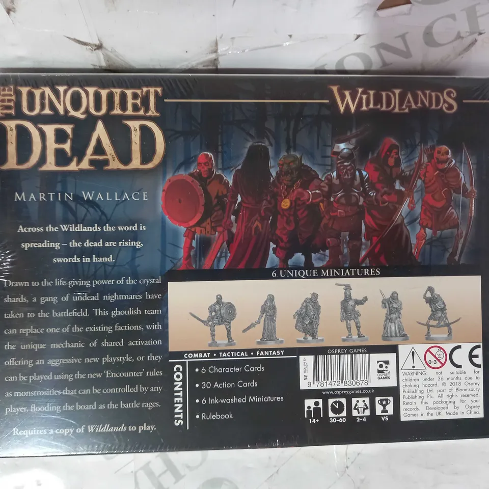 OSPREY GAMES WILDLANDS THE UNQUIET DEAD MINIATURES