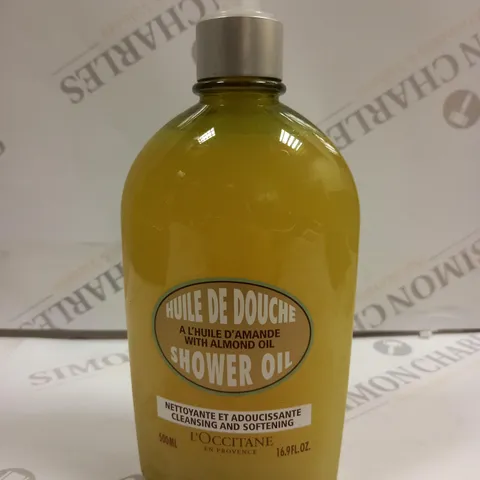 L'OCCITANE LUXURY SIZE ALMOND SHOWER OIL 500ML
