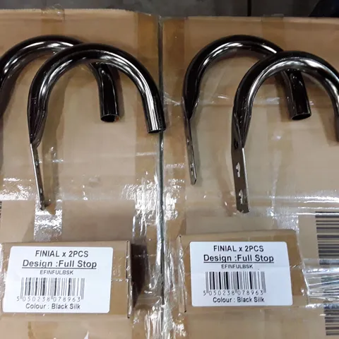 FULL STOP STAINLESS STEEL 20CM CURTAIN HOLDBACK 