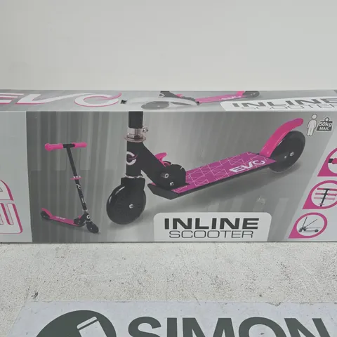 EVO PINK INLINE SCOOTER
