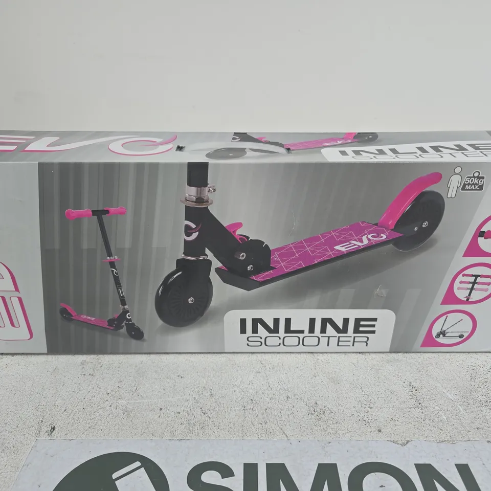 EVO PINK INLINE SCOOTER