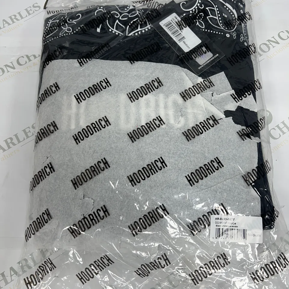 HOODRICH MOTIF HOODIE IN SMOKE SIZE MEDIUM