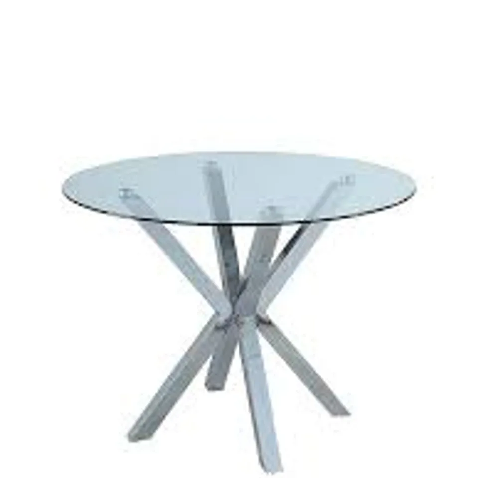 BOXED CHOPSTICK 100CM ROUND DINING TABLE (2 BOXES)